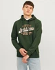 Худі Jack&Jones Logo Зелений 3XL 12255617 - изображение 1
