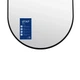 Дзеркало Qtap Scorpio (SC1) 500х800 з LED підсвічуванням Touch, з антизапотіванням, з димером, рег. темп. кольору чорне - изображение 3