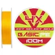 Шнур Select Basic PE 100m (оранжевый) #1.2/0.16mm 18lb/8.3kg - изображение 1