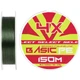 Шнур Select Basic PE 150m (темно-зелений) #0.3/0.04mm 5lb/2.5kg - зображення 1