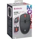 Компьютерная мышь Defender Icon MB-057 оптическая USB 1000 dpi 3 кнопки Черная (52057) - изображение 4