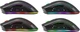 Компьютерная мышь Defender Warlock GM-709L беспроводная 800–2400 dpi RGB-подсветка Черная (GM-709L) - изображение 7