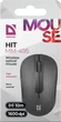 Компьютерная мышь Defender Hit MM-495 оптическая 1600 dpi 3 кнопки USB Черная (52495) - изображение 4