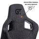 Геймерское кресло GT Racer X-8005 Dark Grey/Black - изображение 7