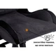 Геймерское кресло GT Racer X-8005 Dark Grey/Black Suede - изображение 8