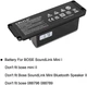 Акумуляторна батарея CRLYLC 7.4V 2600mAh для колонки Bose Soundlink - зображення 2
