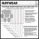 Ботинки для собак Ruffwear Grip Trex™ 44 мм Черный (P15202-001175) - изображение 7