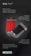 Ботинки для собак Ruffwear Grip Trex™ 44 мм Черный (P15202-001175) - изображение 8