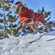 Тепла куртка для собак Hurtta Extreme Warmer III ECO Помаранчевий 25 - изображение 4