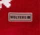 В'язаний светр для собаки Wolters Moose з візерунком Лось 25 см Червоний - изображение 2