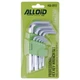 Набор шестигранных изогнутых ключей Alloid 9 пр 1,5-10 мм V02484 - изображение 4