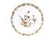 Блюдо на ножке Lefard Easter Time белое с рисунком фарфоровое 30 см (163-135-985-230) - изображение 2