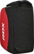 Спортивна сумка RDX R1 Duffel Bag with Backpack Straps Black/Red (PP_GKB-R1B) - изображение 5