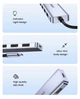 USB-C Hub UGREEN CM219 4-Port USB 3.0 концентратор-разветвитель адаптер для MacBook Pro iPad Pro Samsung Galaxy Note 10 S10 тонкий с доп. питанием Type-C 5Gbps 1.5м Grey - изображение 9