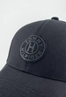 Мужская Бейсболка TOMMY HILFIGER Фулка Стретчевая Черная, Закрытая Кепка на Резинке (Котон) размер L/XL (59-60 см) - изображение 5