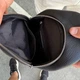 Мужской кожаный слинг Tiding Bag премиум класса через плечо из натуральной кожи сумка кросс-боди городская 30 х 18 х 5 см Чёрный (22250122) - изображение 8
