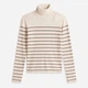 Гольф-водолазка женская Tommy Hilfiger XW07450-AFA(Ivory Stripe) L Айвори (198296688344) - зображення 5
