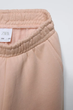 Спортивні штани джогери для дівчинки Zara пудрові 140 бавовняний трикотаж на флісі - изображение 2