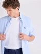 Рубашка хлопковая мужская U.S. Polo Assn 115705-YC00A(Light Blue) M Светло-голубая (786660260489) - изображение 5