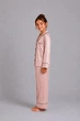 Дитяча шовкова піжама для дівчинки BOBRAND "Mommy's Princess" - 134-140 - изображение 4