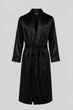 Довгий чоловічий халат із віскозного шовку BOBRAND «Midnight Desires» - 2XL - зображення 1