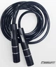 Скакалка скоростная для бокса 2 в 1 EasyFit CrossPower прыжки кардио тренировки фитнес Черная (56003830) - изображение 7