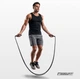 Скакалка скоростная для бокса 2 в 1 EasyFit CrossPower прыжки кардио тренировки фитнес Черная (56003830) - изображение 12