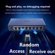 Коммутатор UGREEN 8-портовый Gigabit Ethernet Switch в алюминиевом корпусе (CM634) - изображение 5