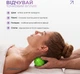 Двойной массажный мяч арахис EasyFit Goober 16х6.5 см EF-1072-GN ролик-валик для МФР и йоги, мячик-массажер для спины, ног, рук, шеи и стоп с шипами жесткий Зеленый (56003150) - изображение 5