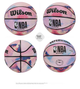 М'яч баскетбольний Wilson NBA Tie/Dye Series Size 5 червоний+синій (8895817503179) - зображення 7