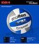 Мяч волейбольный Molten V58X из полиуретана Size 5 - изображение 2