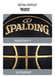 Мяч баскетбольный SPALDING 77-790Y размер 7 из искусственной кожи износостойкий - изображение 6
