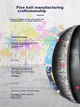 Мяч баскетбольный SPALDING Cool Graffiti Size 7 синий (84-373Y) - изображение 4