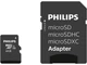 Karta pamięci Philips Ultra Speed MicroSDXC 64 GB UHS-I U1 V10 A1 + adapter SD (FM64MP45B/00) - obraz 1