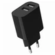 Зарядное устройство Gembird 2xUSB 12W black (TA-UC-2A12-01-BK) - изображение 2