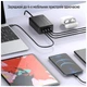 Зарядний пристрій ColorWay Power Delivery (2USB-A + 2USB TYPE-C) (65W) black (CW-CHS040PD-BK) - зображення 7