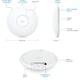 Точка доступу Wi-Fi Ubiquiti UniFi 7 PRO (U7-PRO) - зображення 8