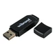 USB флешка 2.0 Wibrand Mink 64GB, Black - изображение 1
