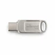 Флеш-накопитель Wibrand Bee 64GB USB Type-A / USB Type-C, Silver - изображение 1