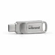 Флеш-накопитель Wibrand Bee 64GB USB Type-A / USB Type-C, Silver - изображение 3