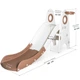 Дитяча гірка "Cosmo Lite" Mealux KD-B020 White/Coffee, до 20 кг - зображення 2