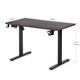 Стол с электрорегулировкой высоты PowerDesk Lite Mealux EVO-201 Lite Antique/B, Antique - изображение 3