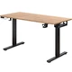 Стіл з електрорегулюванням висоти "PowerDesk Duo" Mealux EVO-242 Duo Mahogany/B, Mahogany - зображення 1
