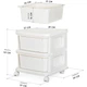 Детский стеллаж "Oscar" Mealux KD-E011 White 43х39х37 см - изображение 3