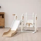 Дитячий ігровий комплекс "Cosmo" Mealux KD-B022 White/Coffee - зображення 3