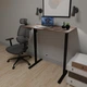 Стол с электрорегулировкой высоты PowerDesk Lite Mealux EVO-201 Lite Walnut/B, Walnut - изображение 4