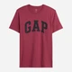 Футболка хлопковая длинная мужская Gap 293814967 M Красная (1161814886) - изображение 4
