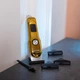 Триммер машинка для стрижки волос Sokany аккумуляторная 5 Вт 1200 mAh 3 насадки профессиональная Золотистая - изображение 6