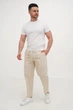 Брюки slim fit Trend Collection 369 бежевый 2XL - изображение 2