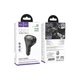 FM модулятор Hoco E88 Star Car Charger, 1xUSB-A, 2xType-C, 35W (2C) cigarette lighter, Чорний - зображення 2